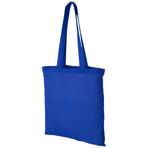 Sac shopping publicitaire coton 180g - Peru Bleu royal